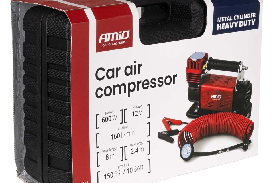 Automobilski kompresor velike snage 600 W 12 V ACOMP-24 AMIO-04398