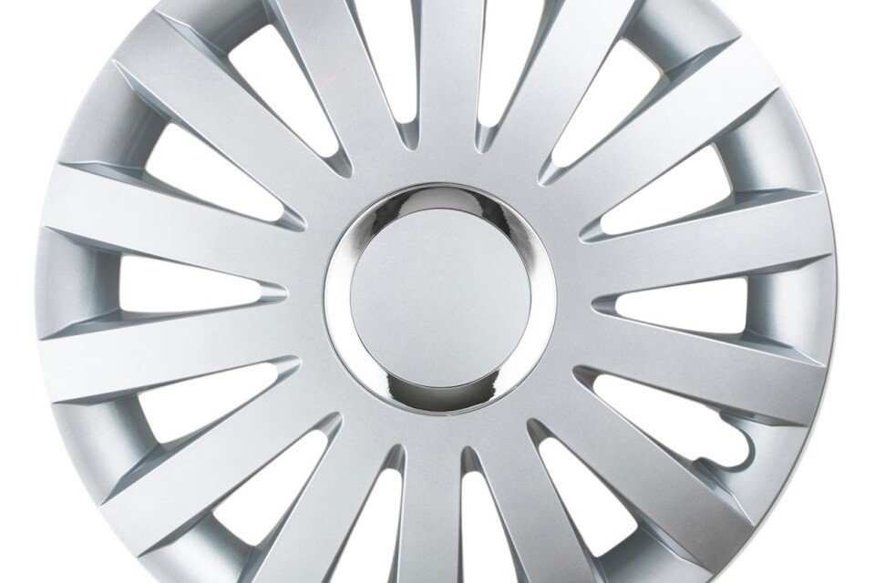 Silberne Radkappe SAIL, 17 Zoll