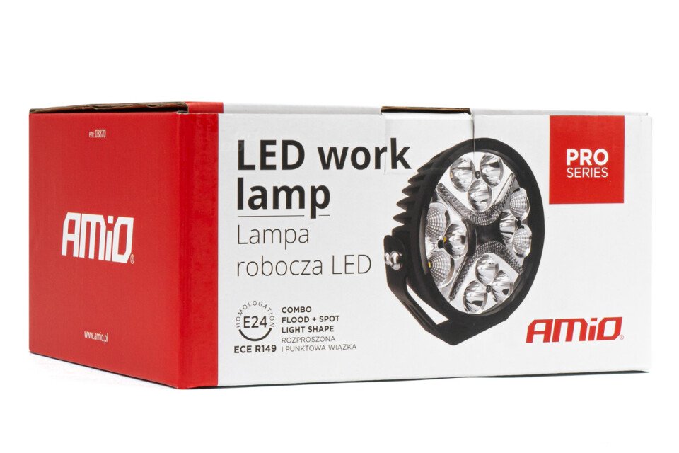 Lampa drogowa LED do prac drogowych serii PRO ECE R149 AMIO-03870