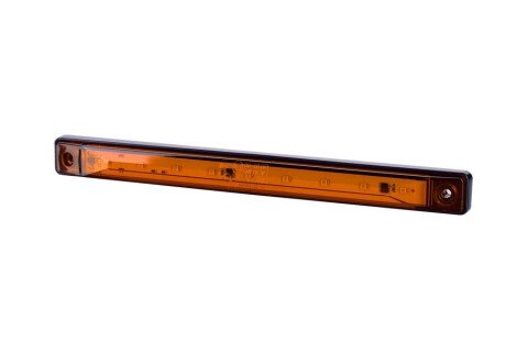 Λάμπα δείκτη HOR 71, πορτοκαλί, LED 12/24 V (καλώδια 2x0,3 m - 0,75 mm2, μαύρο)