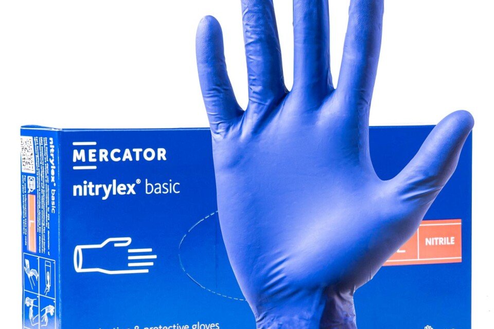 Nitrilne rukavice Mercator Nitrylex Basic, veličina L, 100 kom.