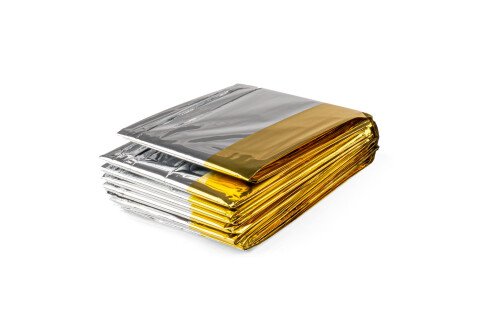 Thermal Life Rettungsdecke aus Folie, 160 x 210 cm