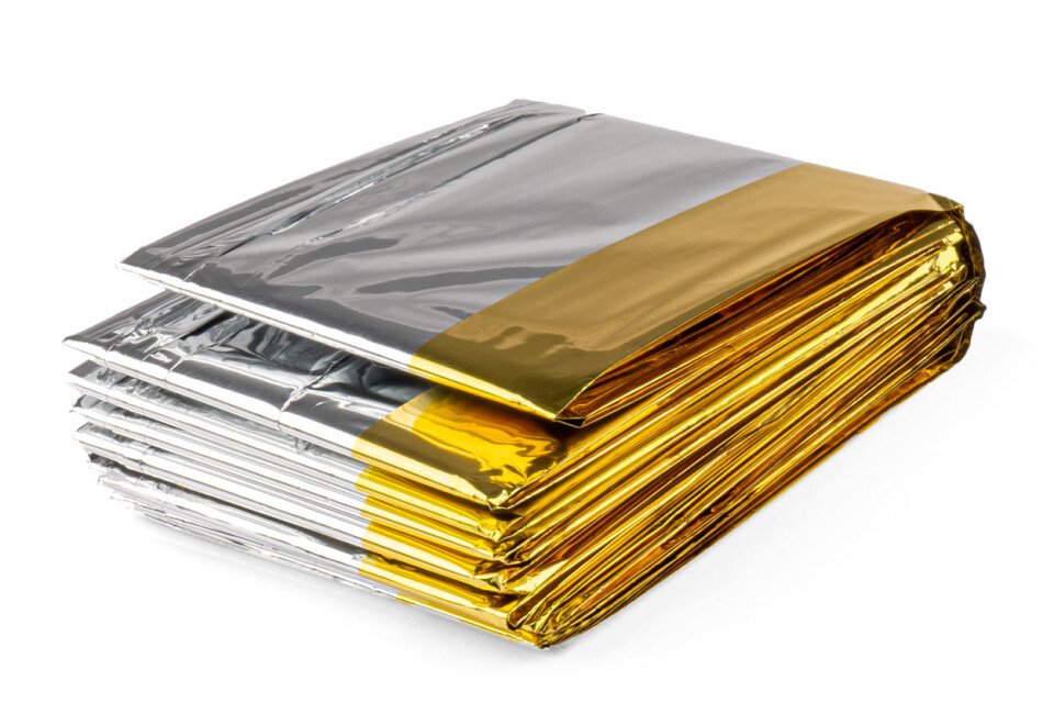 Thermal Life Rettungsdecke aus Folie, 160 x 210 cm