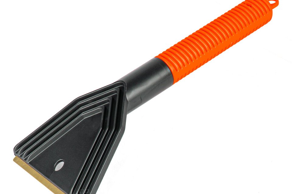 Raschietto in ottone per ghiaccio e neve, 30 cm