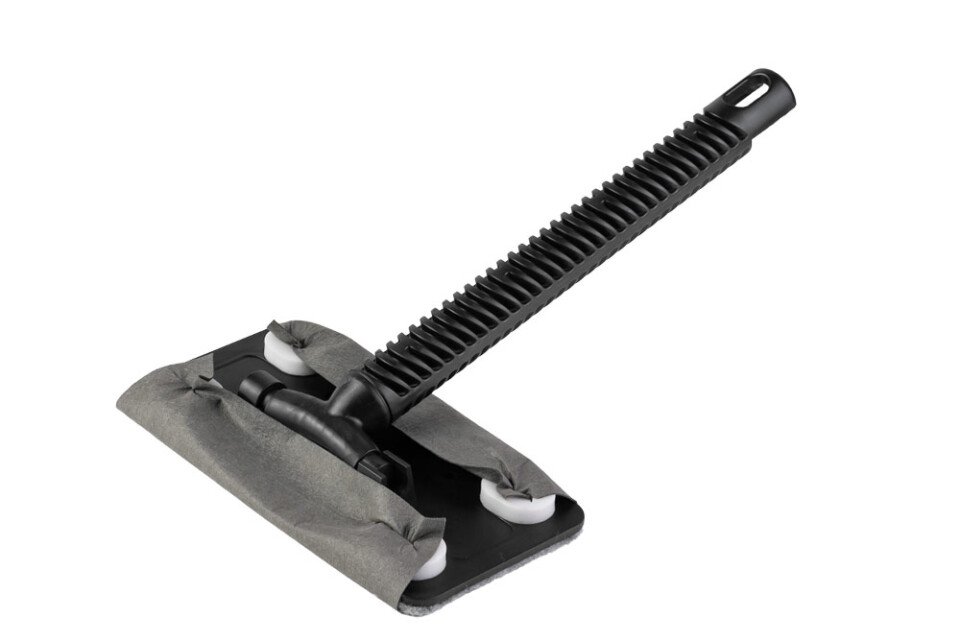 Spălator de geamuri cu o cârpă înlocuibilă