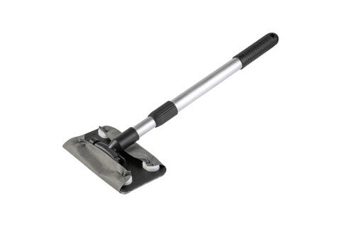 Fensterwascher mit auswechselbarem Tuch, teleskopierbar 38-52 cm