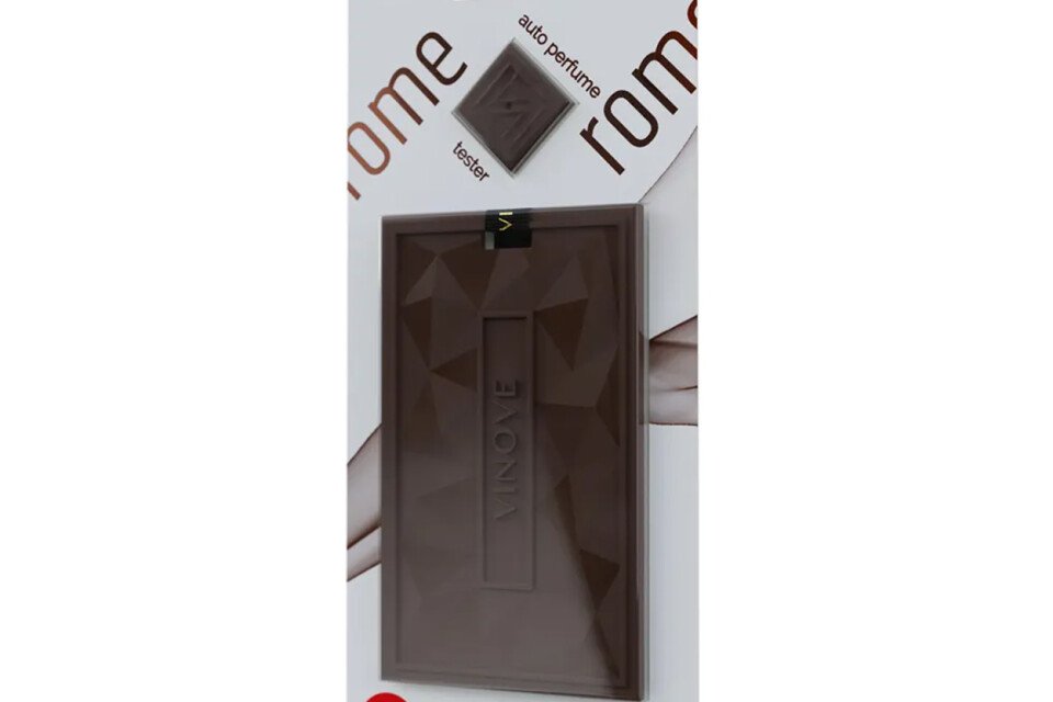 Pandantiv cu parfum auto Vinove Rome Wood Scented Card