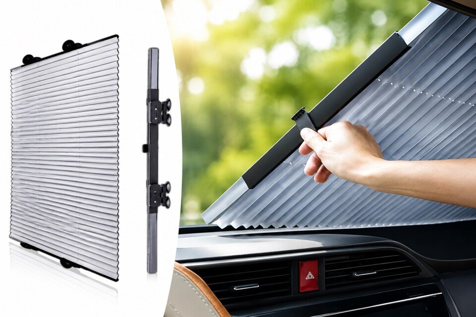Sklopivi zastor za auto sa UV zaštitom ShadeBlan
