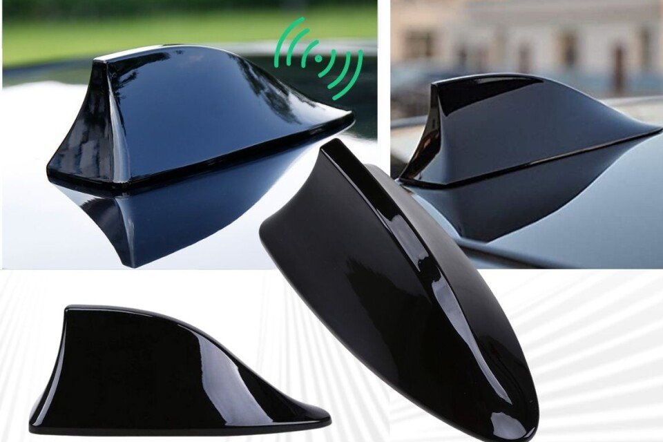 ŠarkFM auto antena, crna