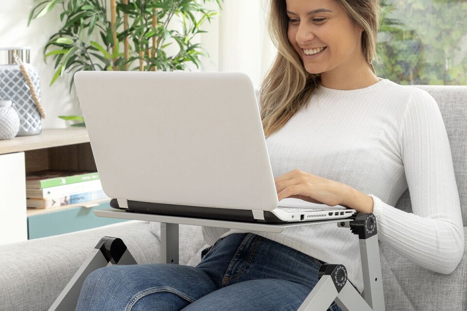 Állítható többállású laptop asztal Omnible InnovaGoods