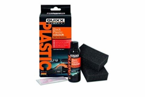 Súprava na leštenie plastov Quixx 10188 Rýchle schnutie Čierna
