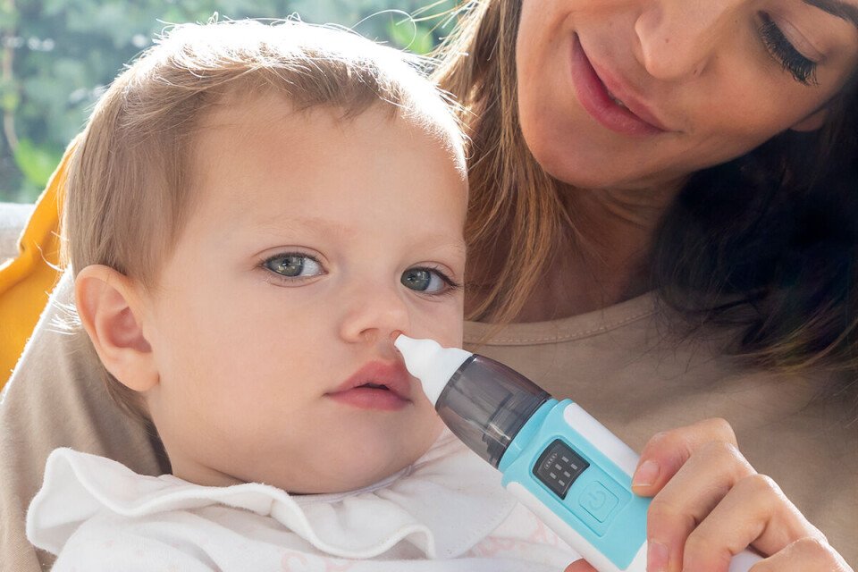 Aspiratore Nasale Ricaricabile per Neonati Nizi InnovaGoods