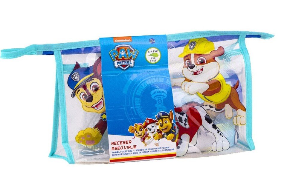 Putni Dječji Toaletni Set The Paw Patrol 4 Dijelovi Svetlo Plava