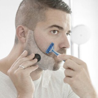 Hipster Barber borotválkozó sablont InnovaGoods