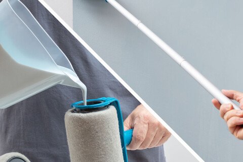 Set de role de vopsea reîncărcabile antipicurare Roll'n'paint InnovaGoods 5 Piese