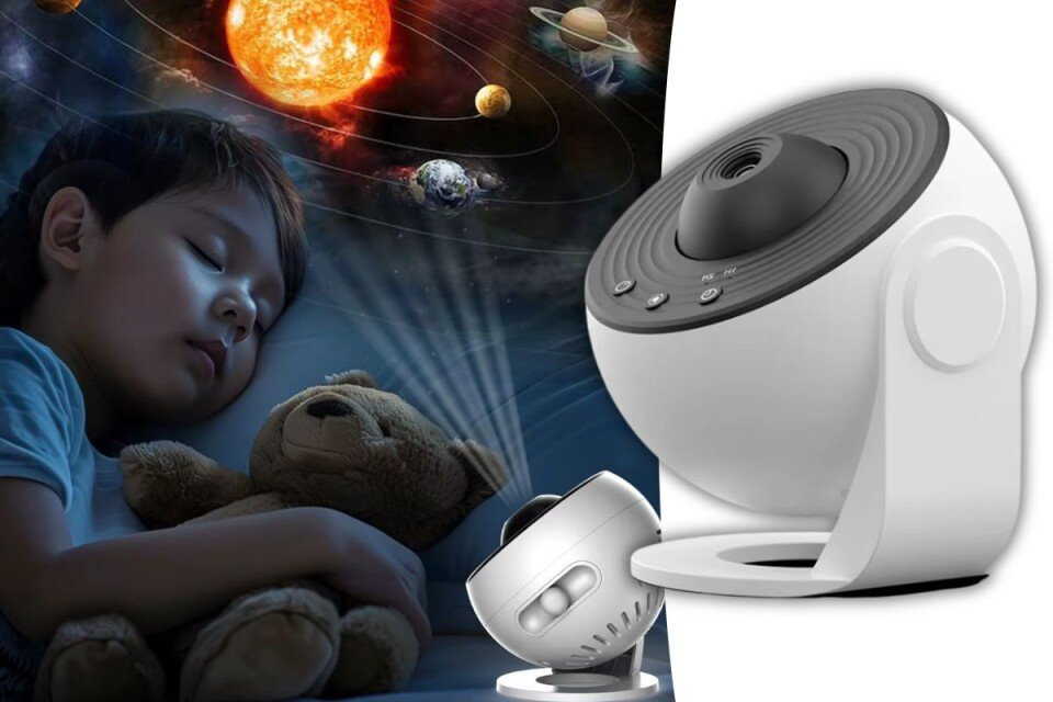 Noctilux noćni projektor, rotacija od 360°, 12 projekcija, USB