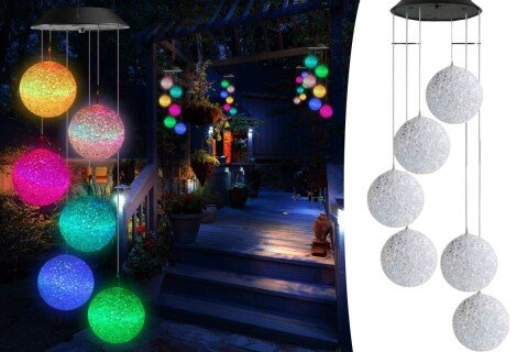 Heliora – elegantna LED solarna viseća lampa za baštu
