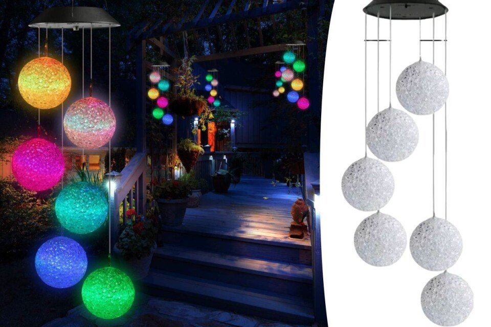 Heliora – elegantna LED solarna viseća lampa za baštu