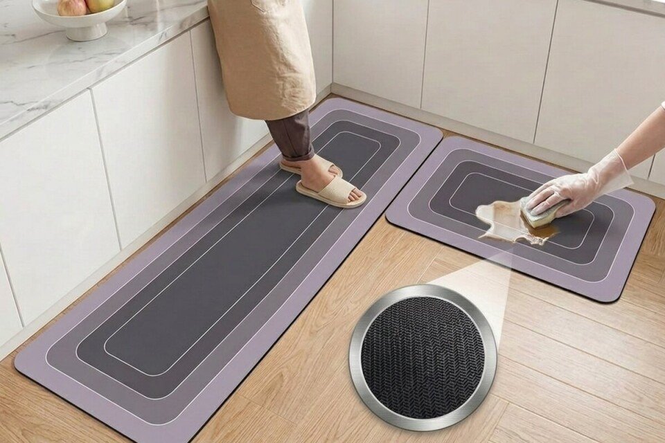 Culinex kuhinjska prostirka, vodootporna, 2 komada