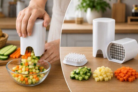 Večnamensko kuhinjsko orodje KitchenSwitch, ostro rezilo