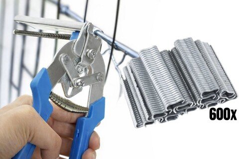 Žičane stezaljke, 600 komada