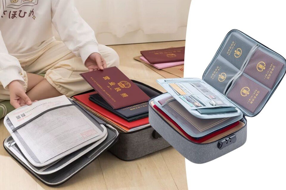 DryVault vodootporna torba za vredne stvari zaštićena lozinkom