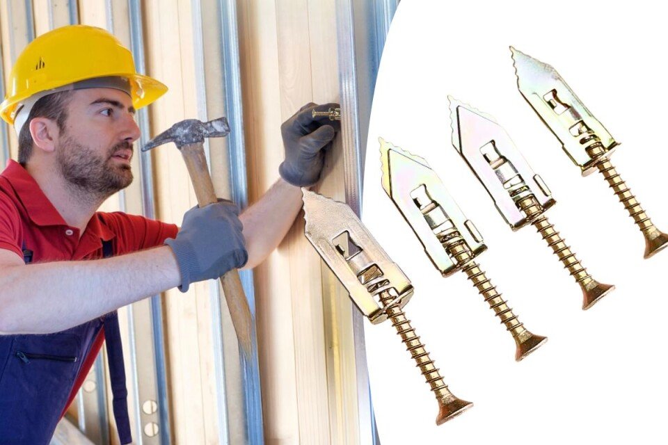 AnchorX samobušeći ankerni vijci, 80 komada, do 30 kg