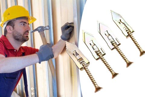 AnchorX samobušeći ankerni vijci, 80 komada, do 30 kg