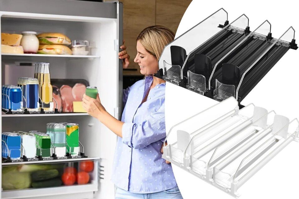 Οργανωτής ψυγείου PantryMate με αυτόματο σύστημα ολίσθησης