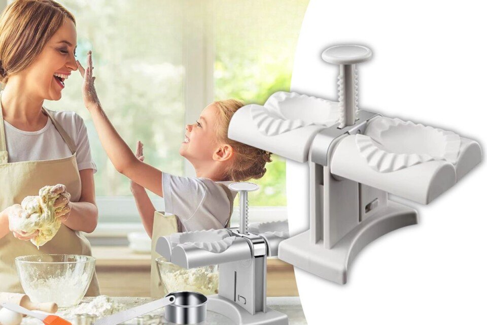 Nástroj DoughJoy na výrobu knedlíků, ravioli a těstovin