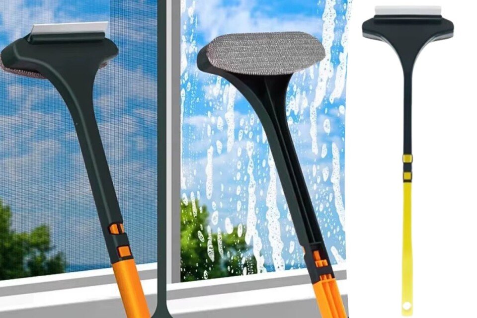 ScreenBrush 2-in-1 Fensterreinigungsbürste, tolle Ergebnisse