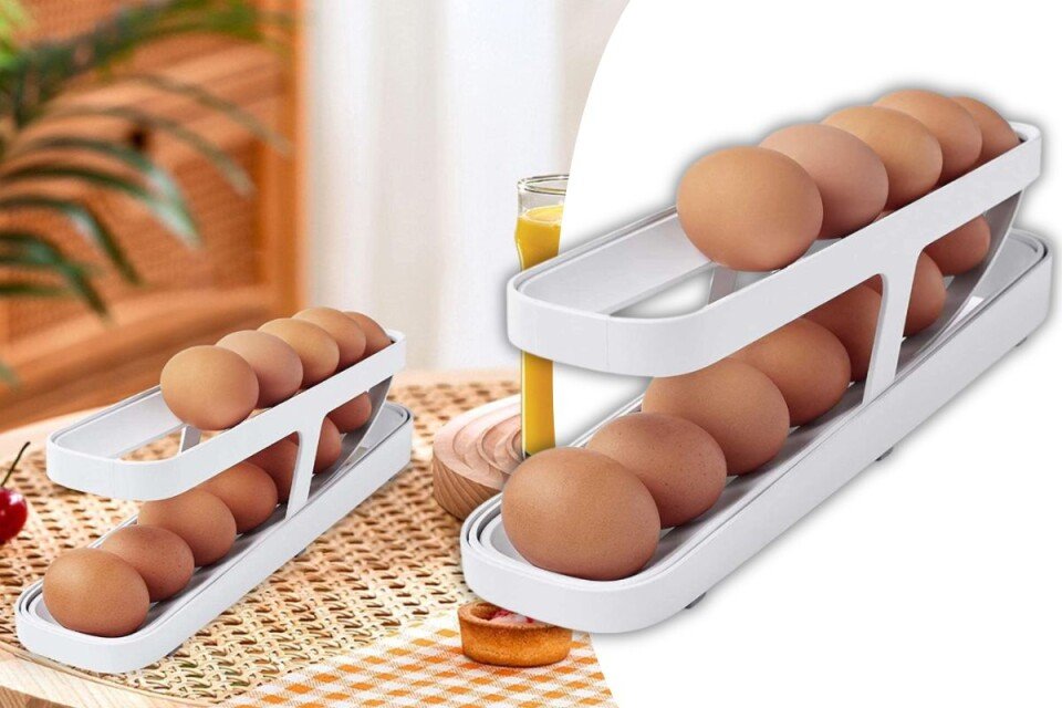 Distributore di uova EggiRoll con scorrimento automatico