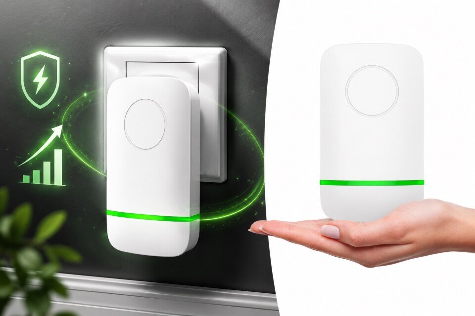Pametna naprava EcoWatt za varčevanje z elektriko v gospodinjstvu