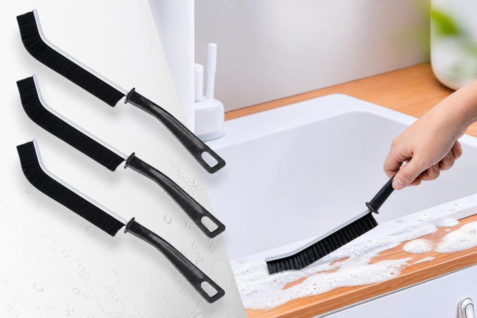 Fina četka za čišćenje teško dostupnih površina ClaningBrushPro, 3 komada