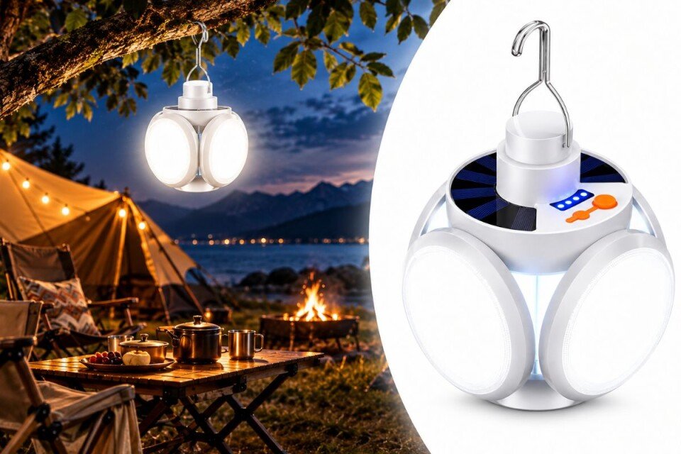 Zusammenklappbare Außenleuchten von LampCel