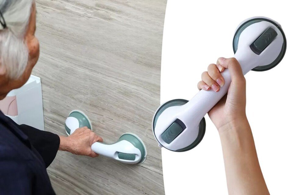 Λαβή ασφαλείας SlipGuard για ντους και μπανιέρα, ένδειξη