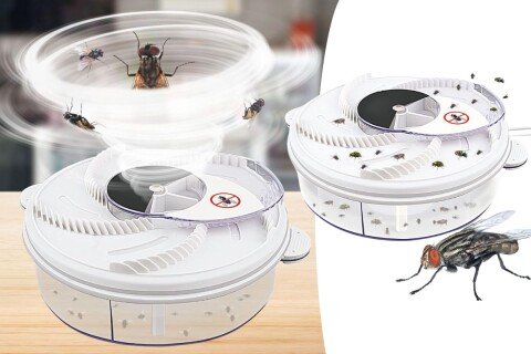 Pasca na muchy FliesTrapsi, účinná návnada, USB nabíjanie