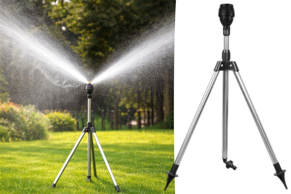 AquaAxis rotacioni raspršivač na postolju, 360°, radijus 6-12 metara