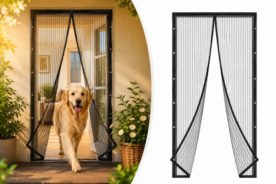 Magnetni komarnik za vrata MosqitDoor 210x110cm