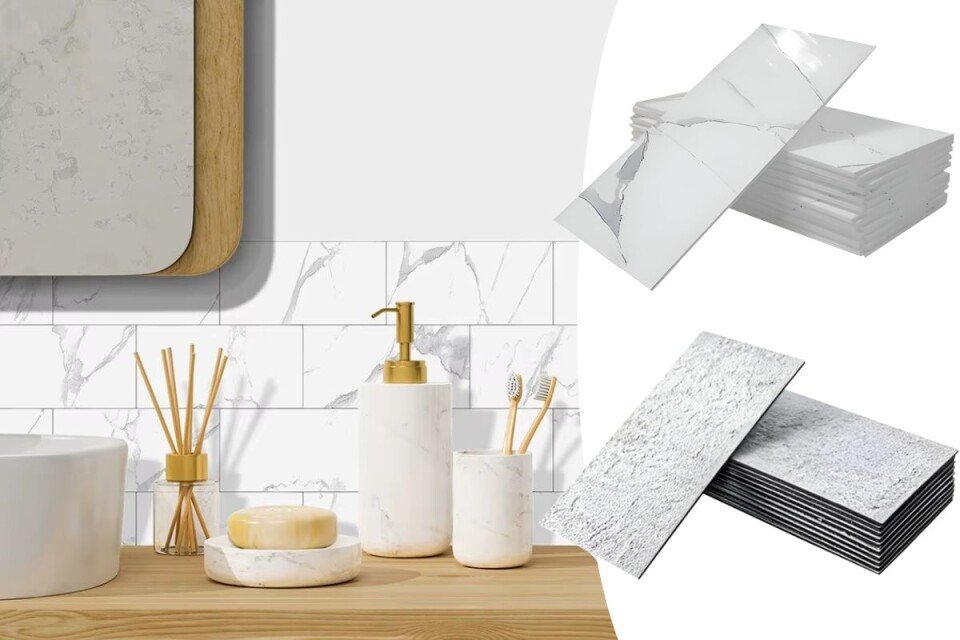 3D samolepljive Adheksa zidne pločice (10 komada)