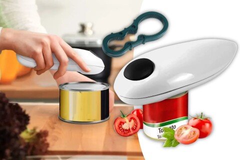PopBot automatski otvarač za konzerve na baterije + ručni otvarač