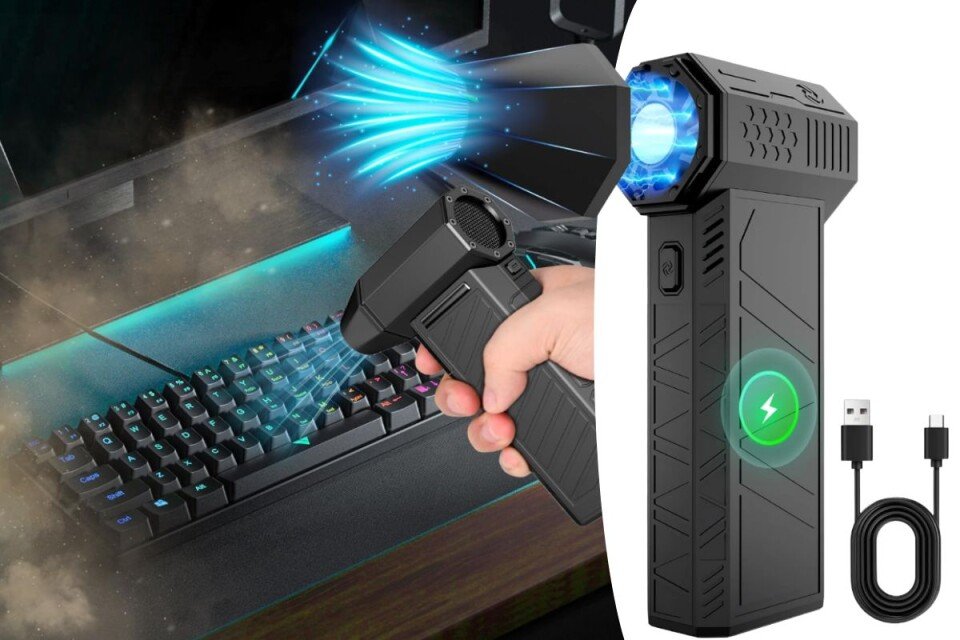 ZeFlair puhalo za zrak, 3000 mAh, USB, 40k-130k okretaja u minuti