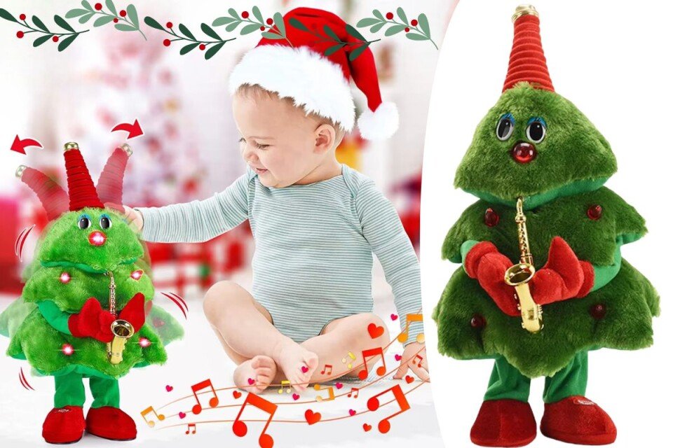 Tańcząca choinka DanceTree, wysokość 38 cm