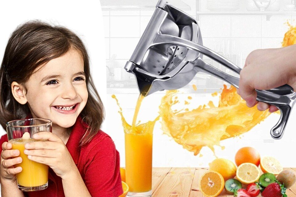 Ročni sokovnik HandyJuice, aluminij, 400ml