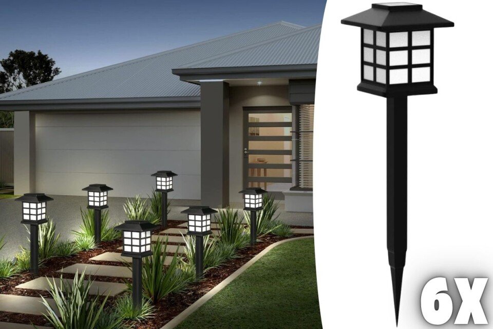SolarWilux solarna LED svetla, 6 komada
