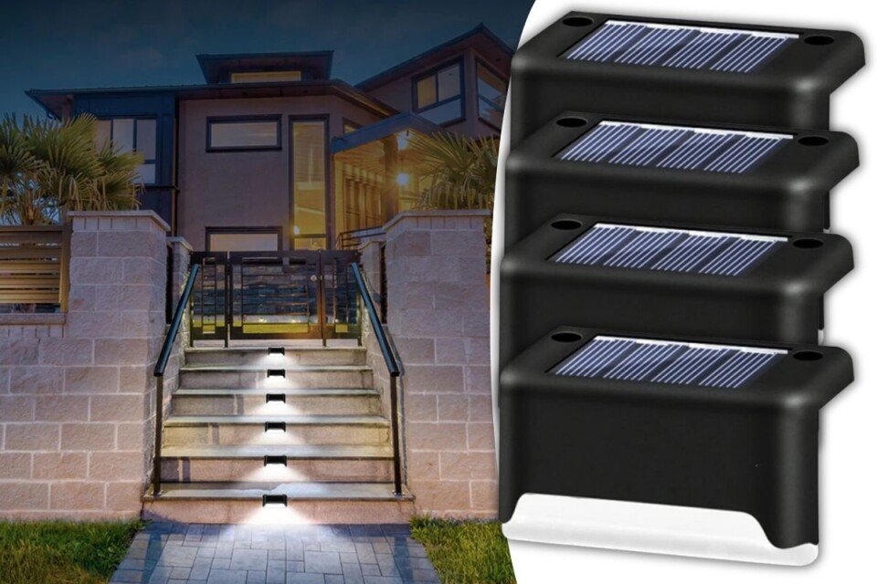 Spoljne solarne lampe SolarNight, bez žica, 4x komada