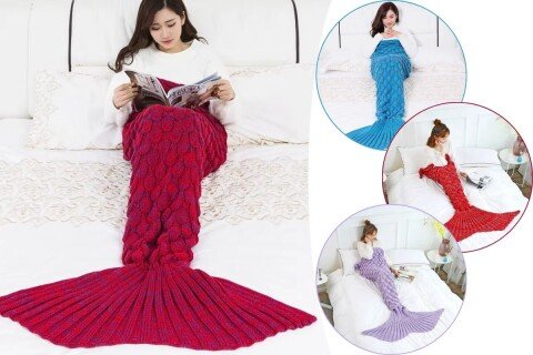 AquaDream – очарователно одеяло „Русалка“ за мечтателен комфорт