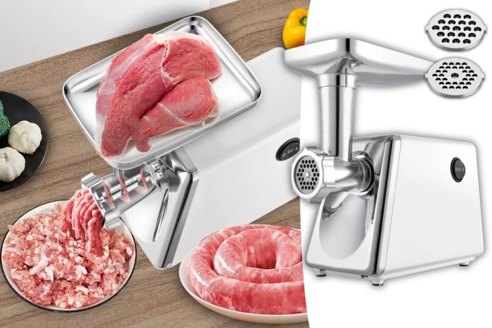 Автоматична месомелачка MeatEllo, стомана, 80 см