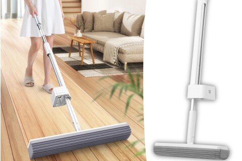 180° drehbarer Selbstreinigungsmopp RevoMop, super Saugkraft