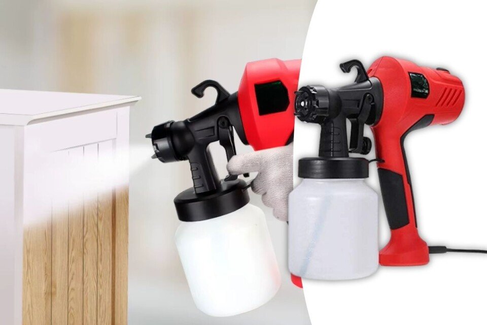 Pistola per verniciatura elettrica PulsePaint, 400W, 800ml